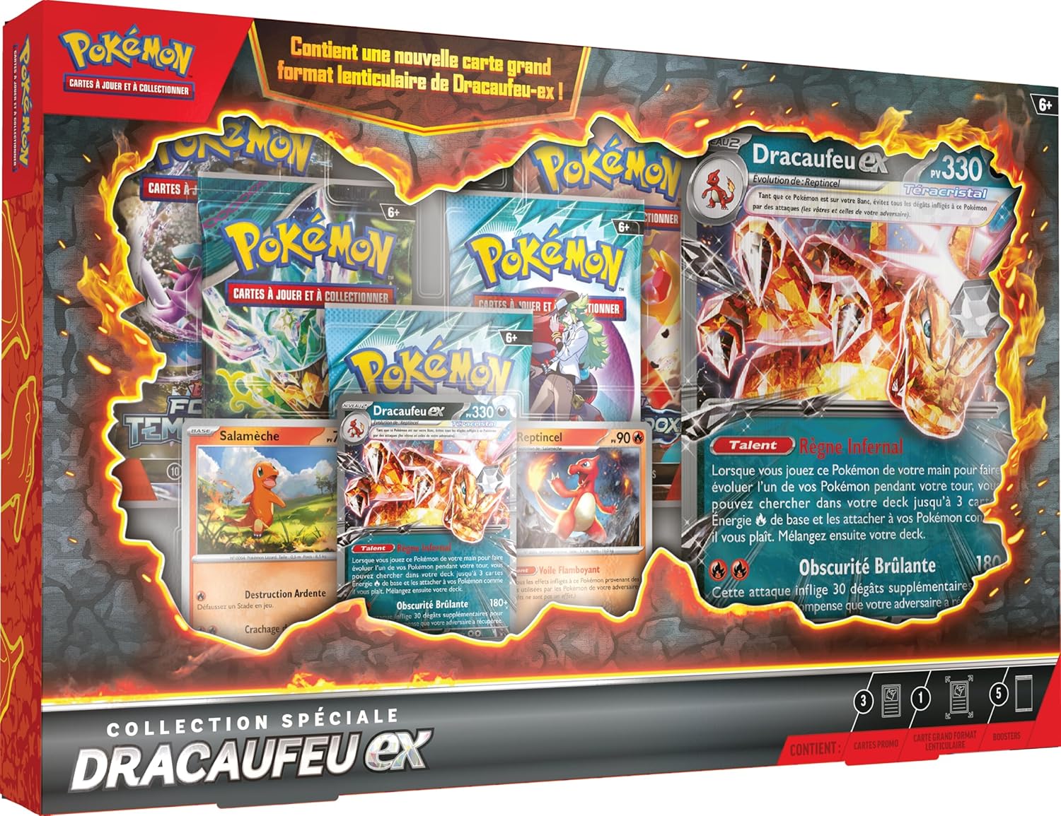 Pokémon - Coffret Dracaufeu-ex 2025