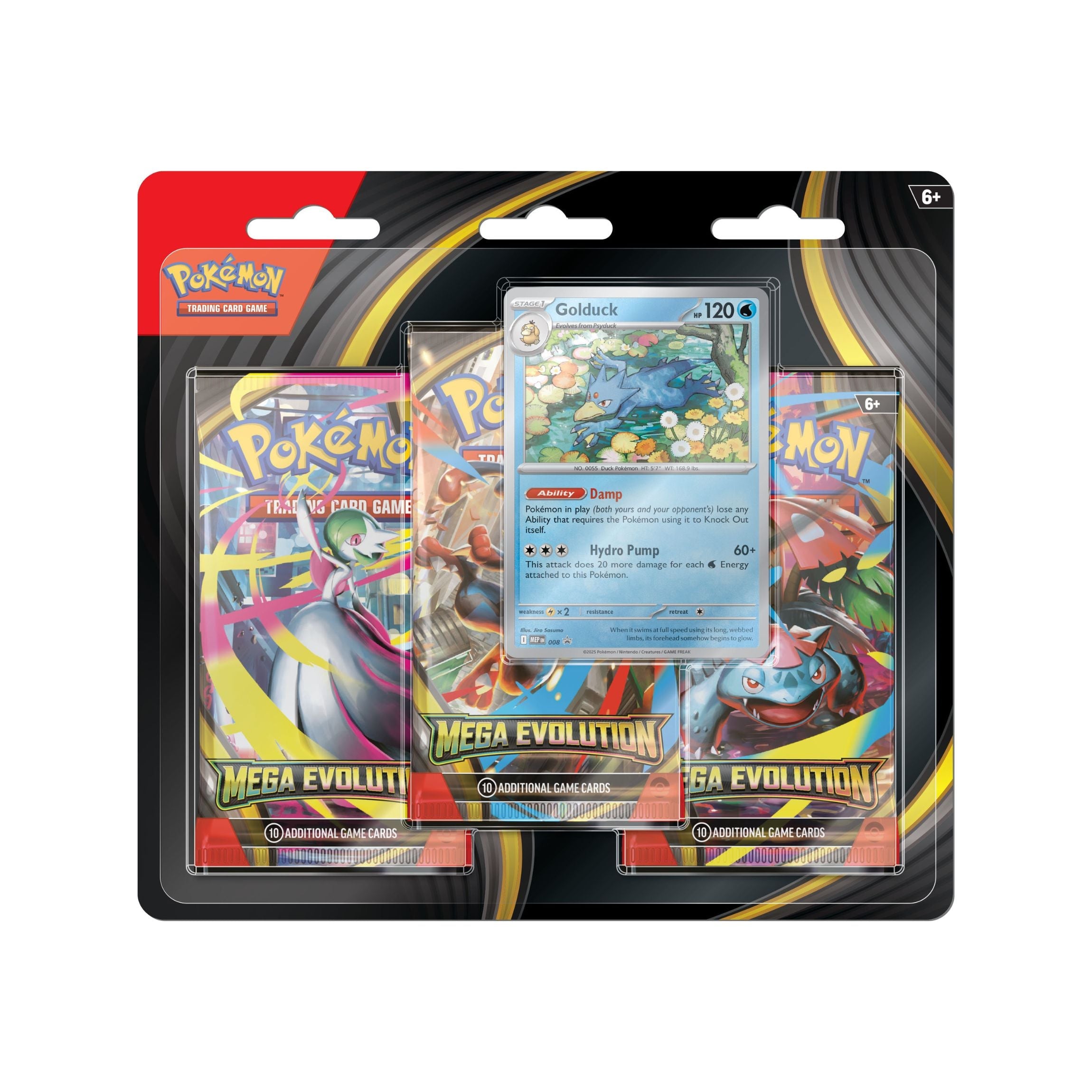 Pokemon - Tripack - ME01 Mega-Evolution - Akwakwak