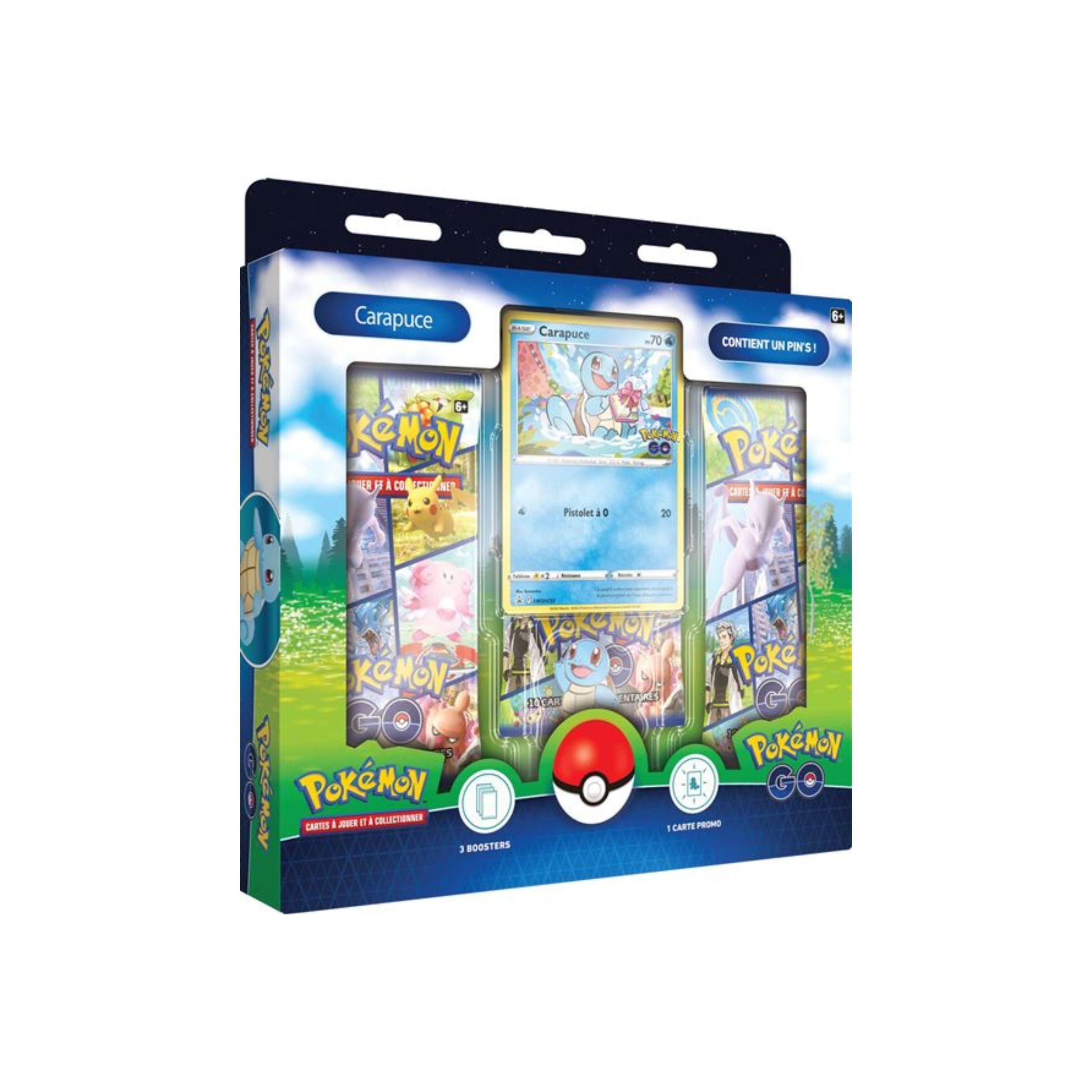 Coffret 3 boosters - Carapuce