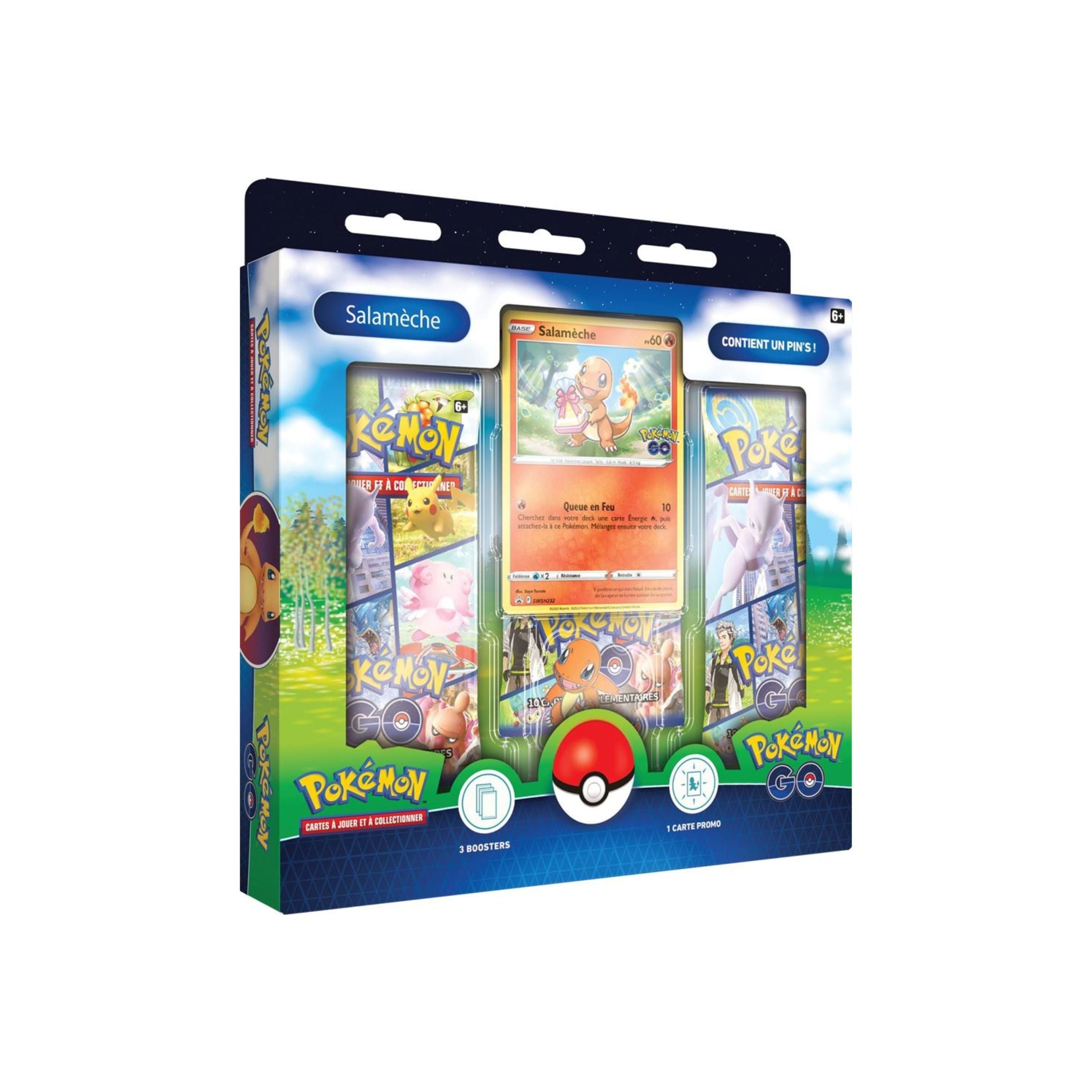 Coffret 3 boosters - Salamèche