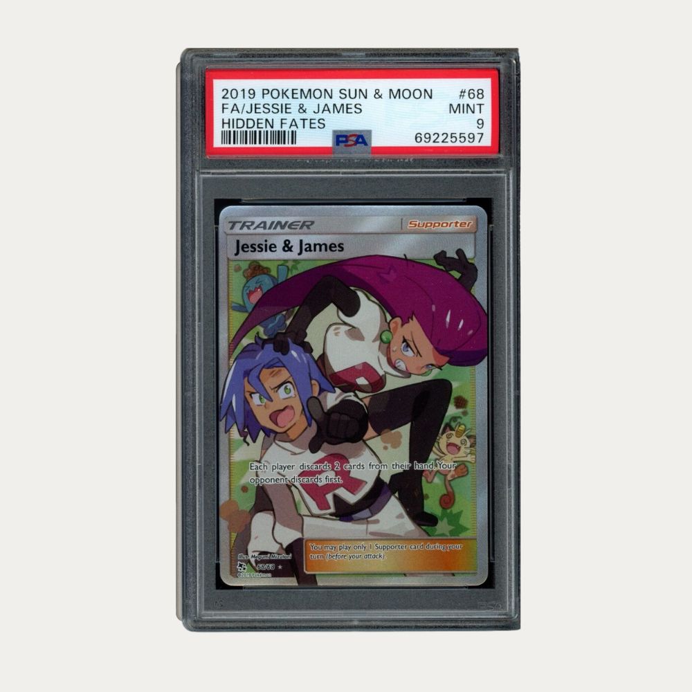 Jessie et James 68/68 PSA 9 - 2024 – Carte Pokémon Ultra Rare Française - Pochama