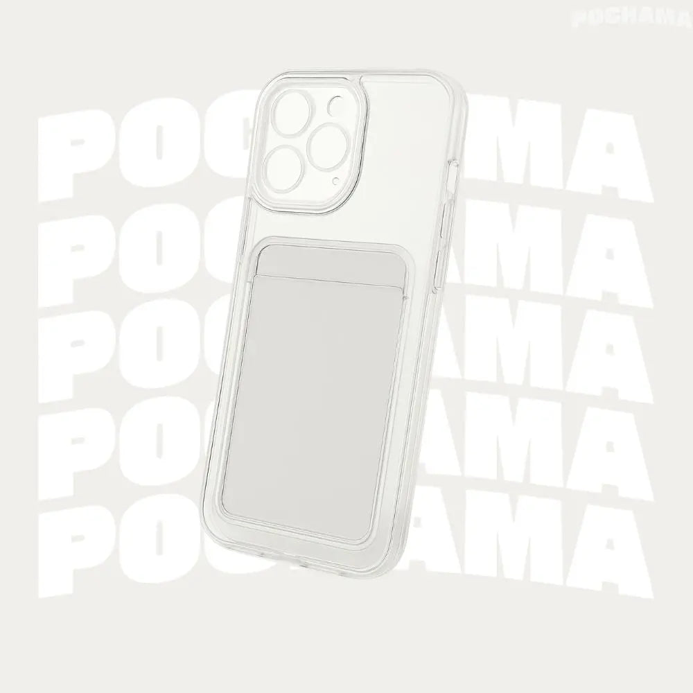 Coque Transparente avec Emplacement pour Carte Pokémon - Pochama