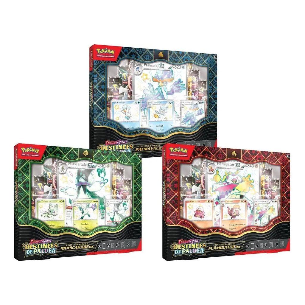 POKÉMON - EV4.5 - DESTINÉES DE PALDEA - COFFRET COLLECTION PREMIUM - FR - Pochama