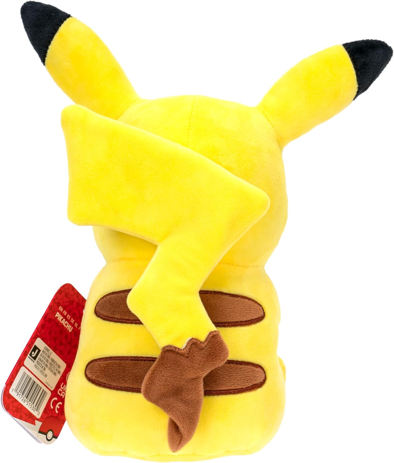 Peluche Pokémon Pikachu 20 cm – Officielle, douce et authentique