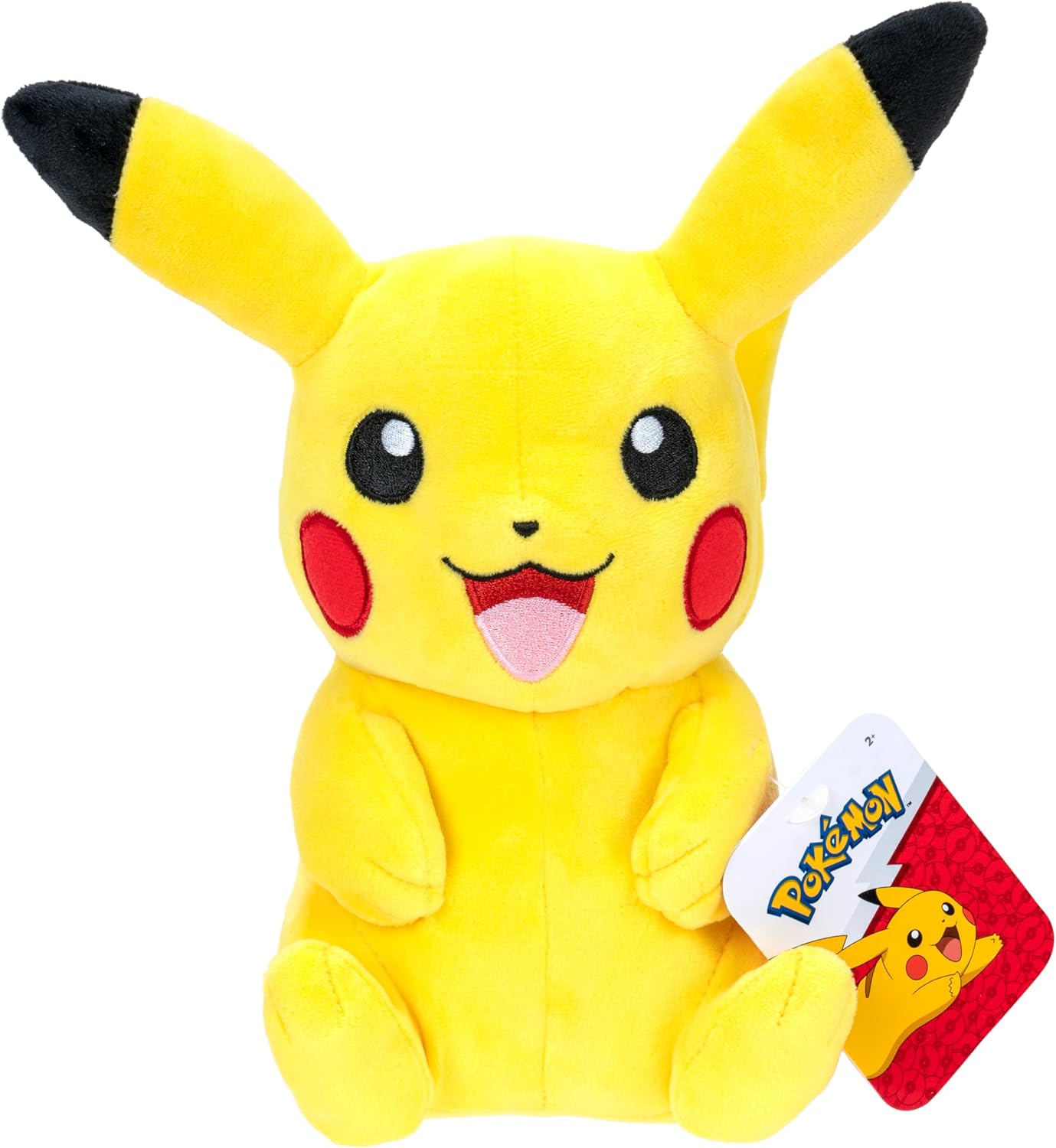 Peluche Pokémon Pikachu 20 cm – Officielle, douce et authentique