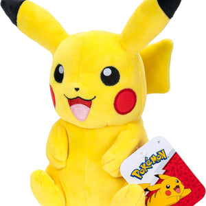 Peluche Pokémon Pikachu 20 cm – Officielle, douce et authentique