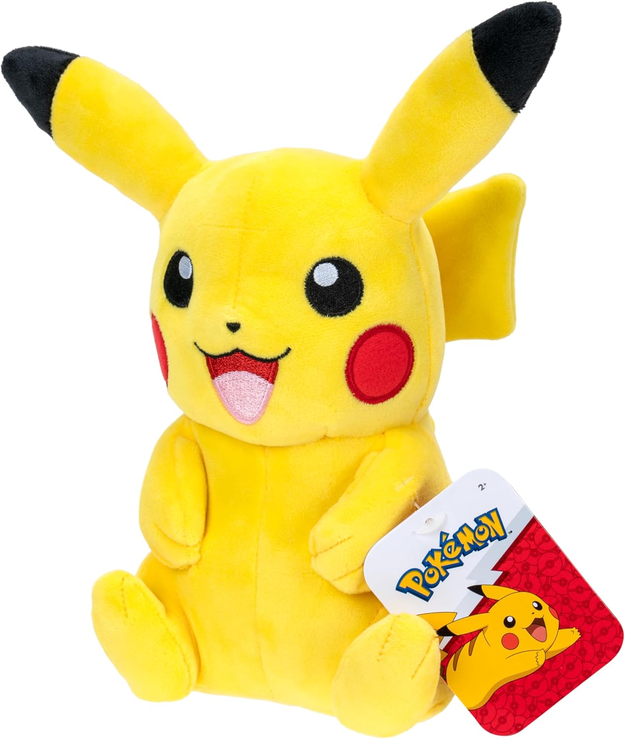 Peluche Pokémon Pikachu 20 cm – Officielle, douce et authentique