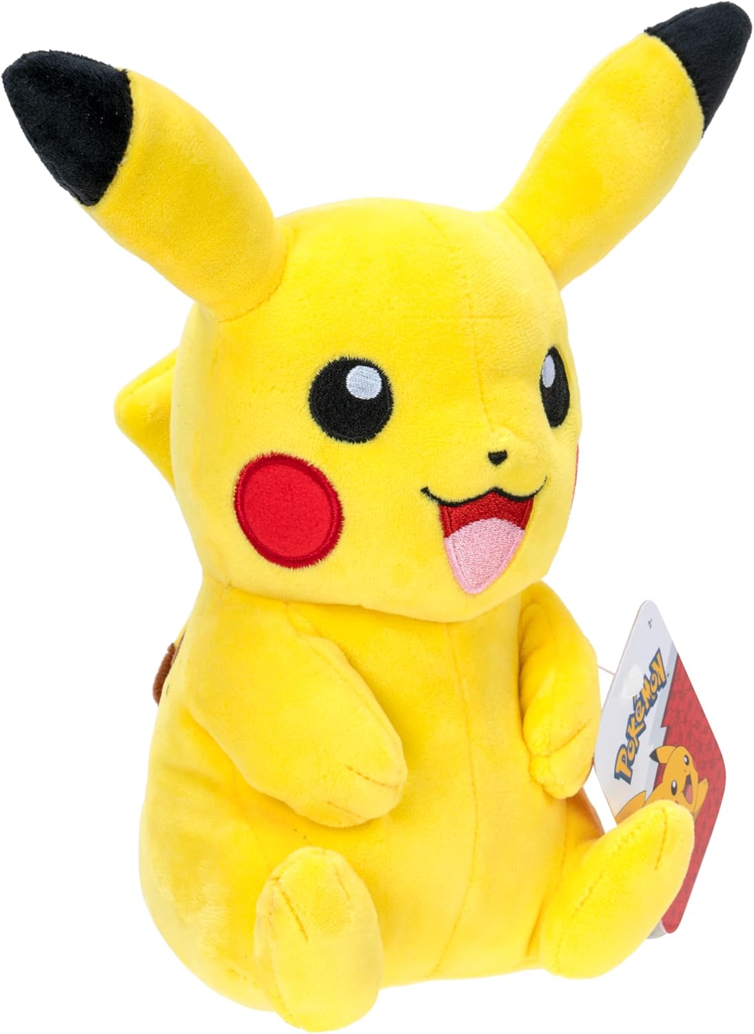 Peluche Pokémon Pikachu 20 cm – Officielle, douce et authentique