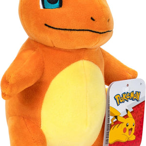 Peluche Pokémon Salamèche 20 cm – Officielle, douce et authentique