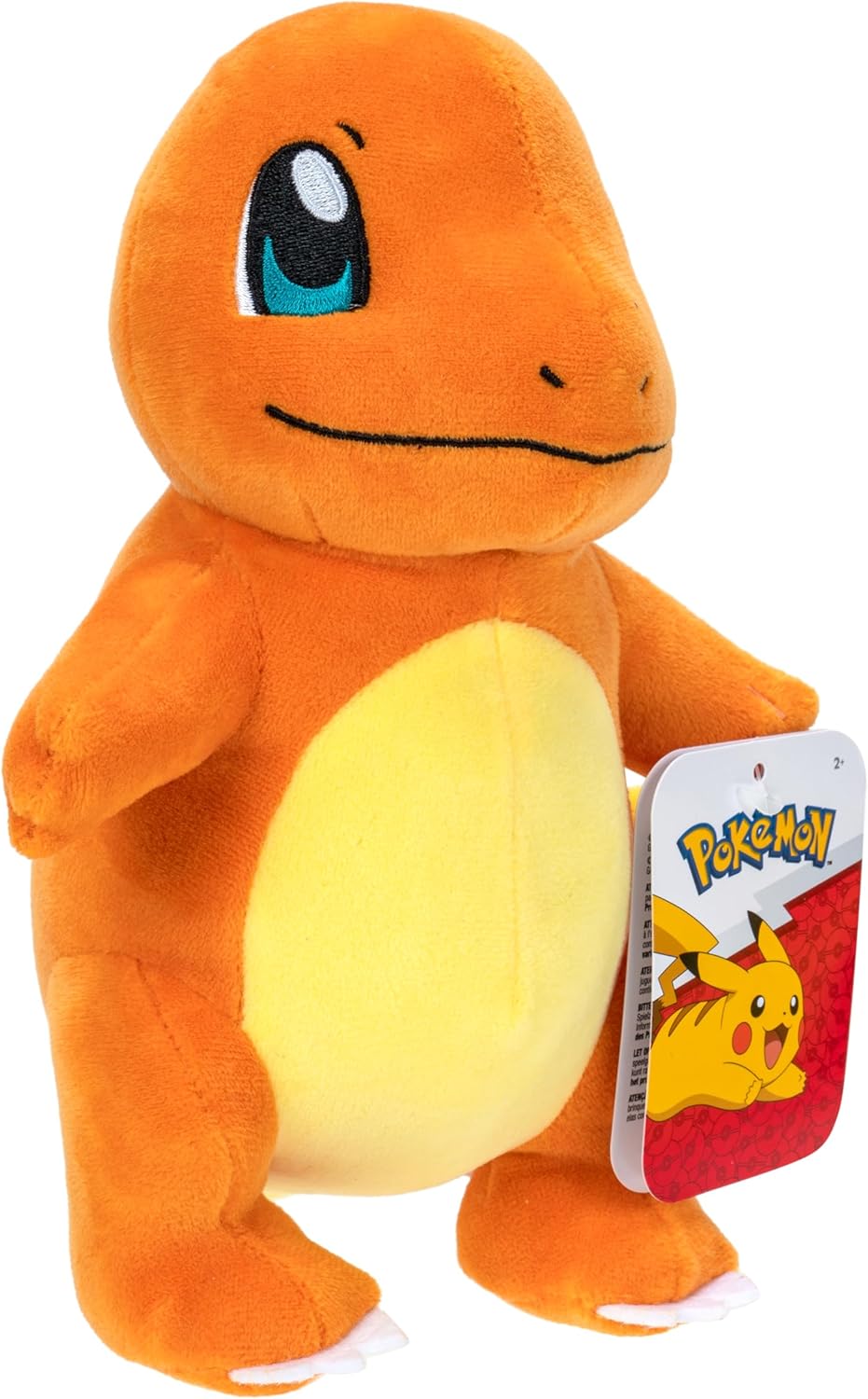 Peluche Pokémon Salamèche 20 cm – Officielle, douce et authentique