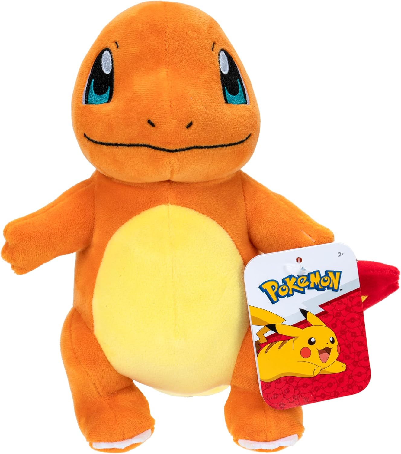 Peluche Pokémon Salamèche 20 cm – Officielle, douce et authentique