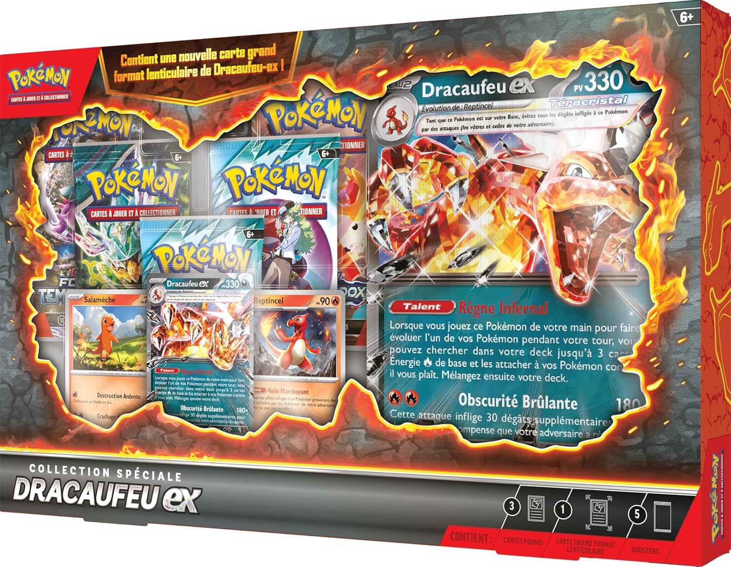 Pokémon - Coffret Dracaufeu-ex 2025