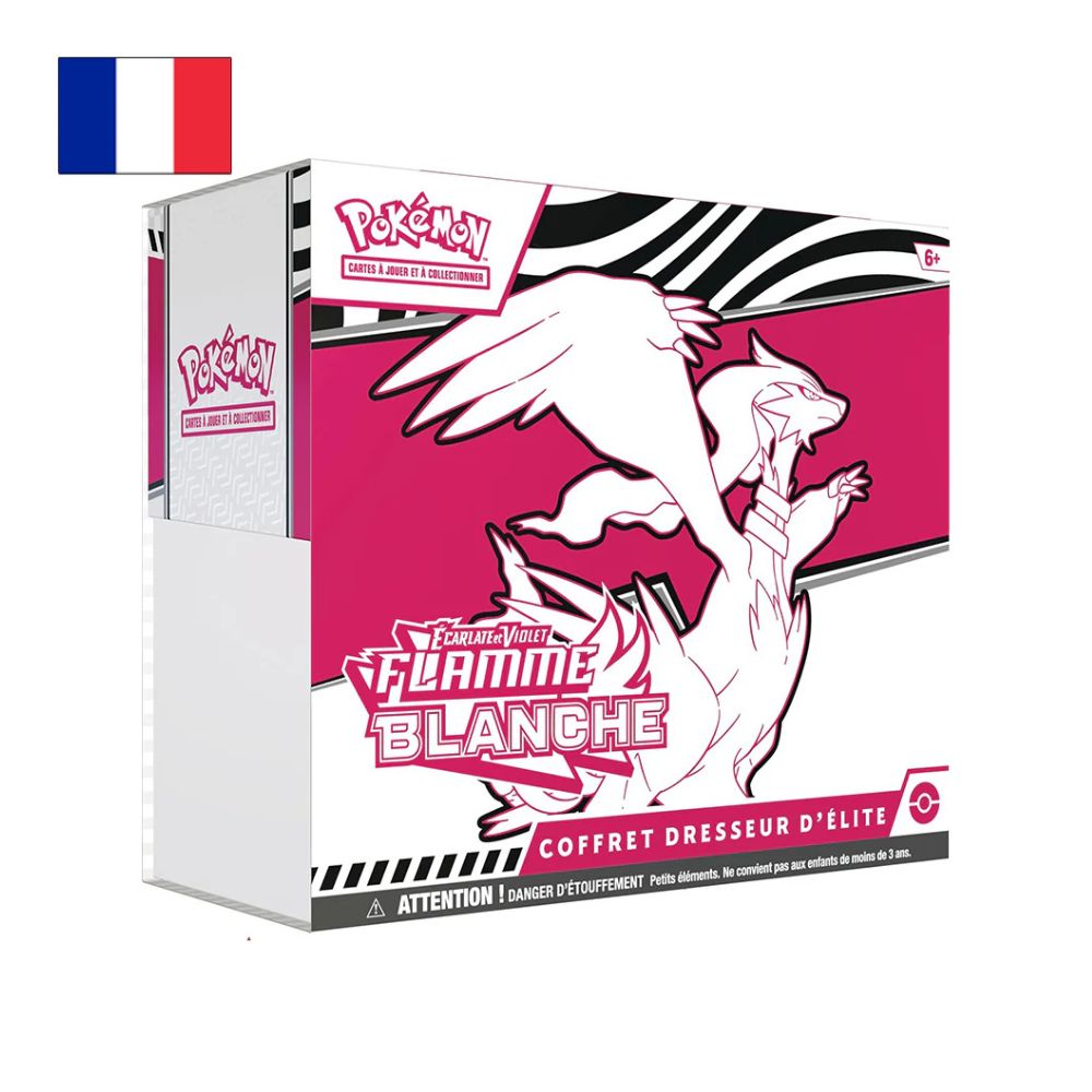 Pokémon - Coffret Dresseur d'Élite EV10.5 Flamme Blanche : Reshiram - Pochama