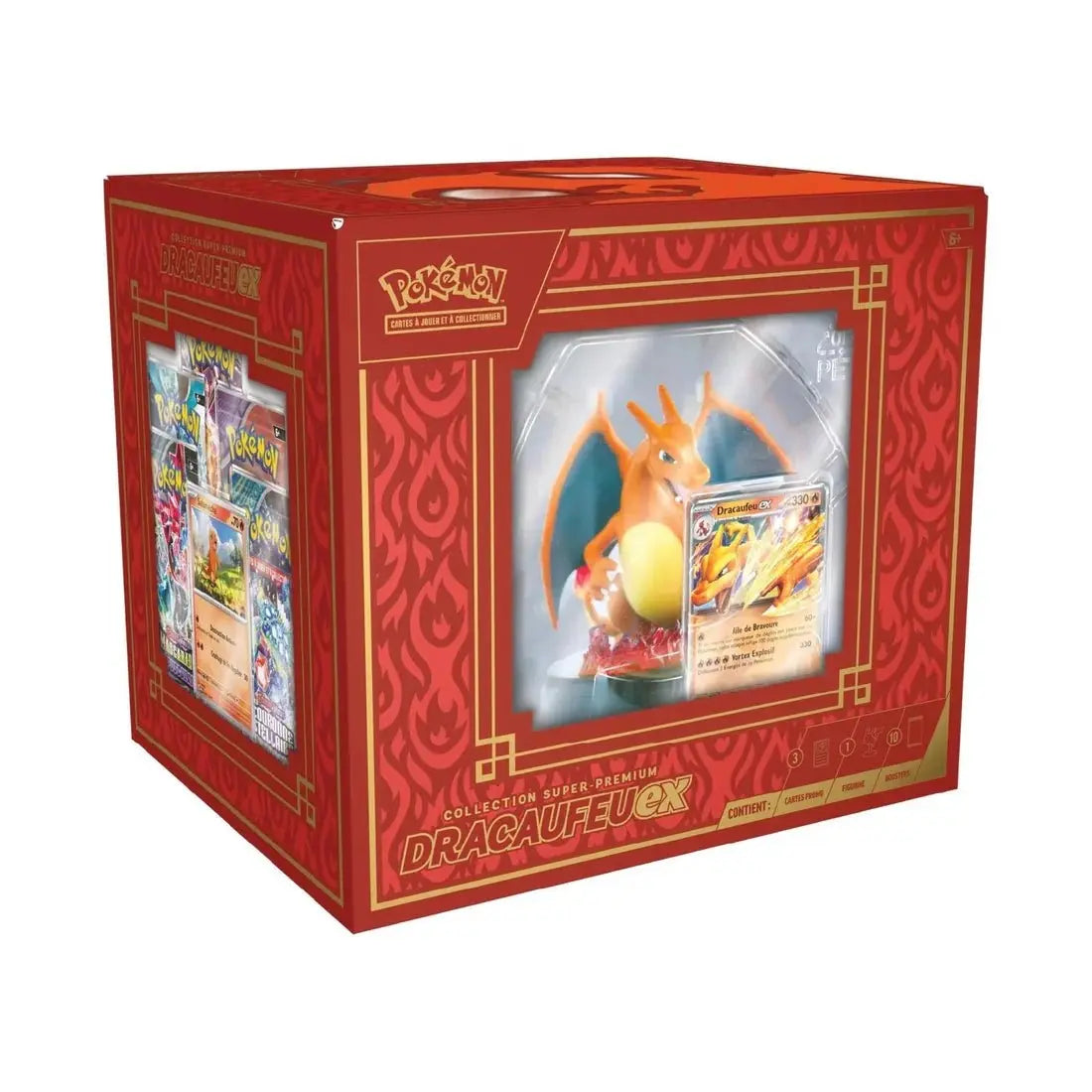 Coffret Collection super-premium Dracaufeu EX - Pochama