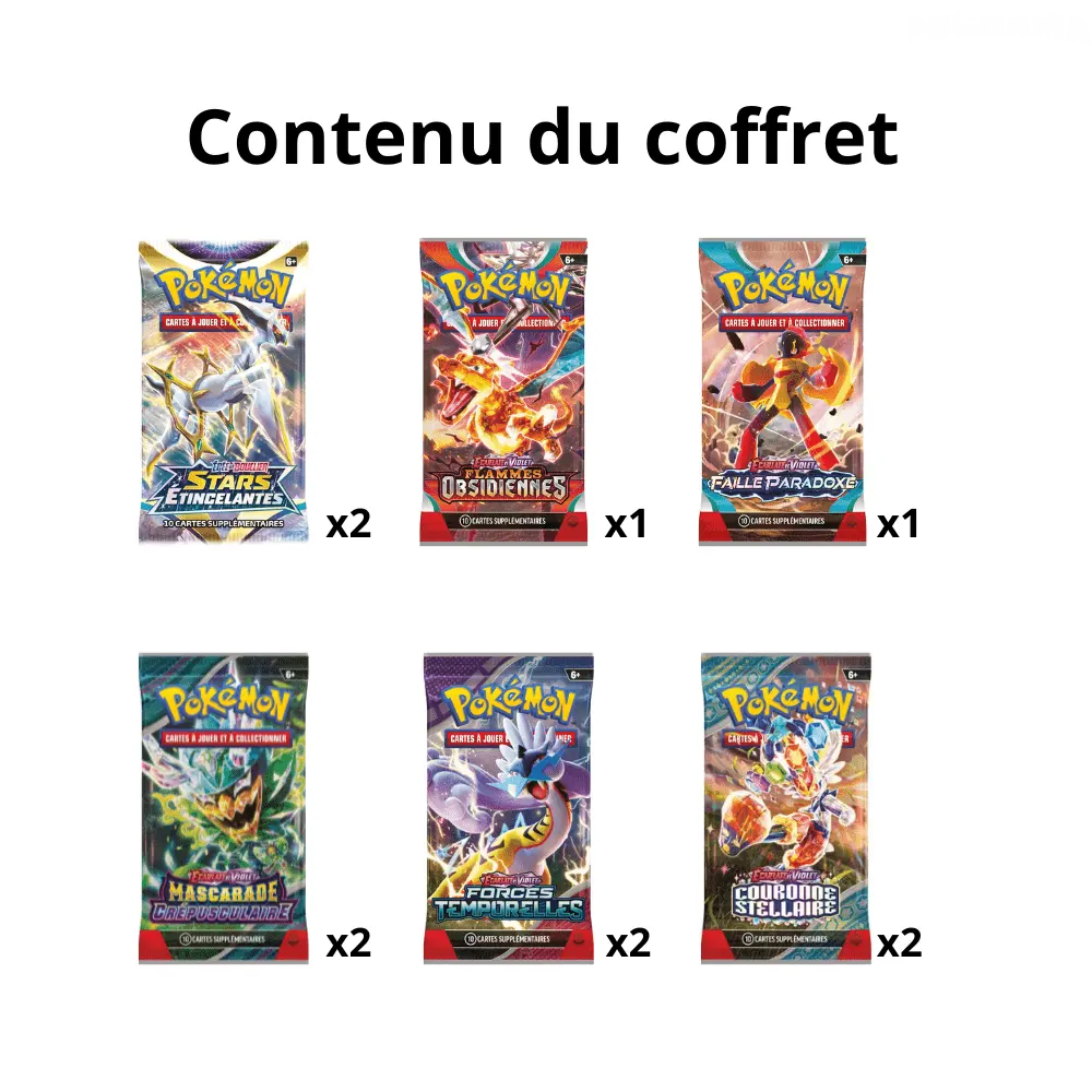 Coffret Collection super-premium Dracaufeu EX - Pochama
