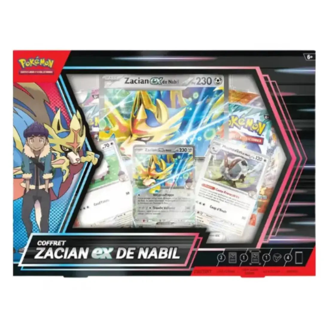 Coffret Zacian-ex de Nabil - Pochama
