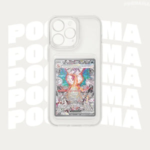Coque Transparente avec Emplacement pour Carte Pokémon - Pochama