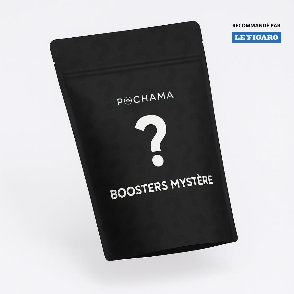 Coffret Mystère – 3 Boosters Pokémon – Séries Variées