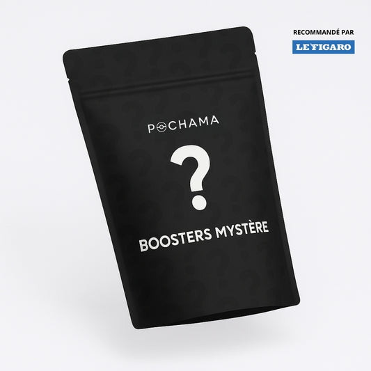 Coffret Mystère – 3 Boosters Pokémon – Séries Variées