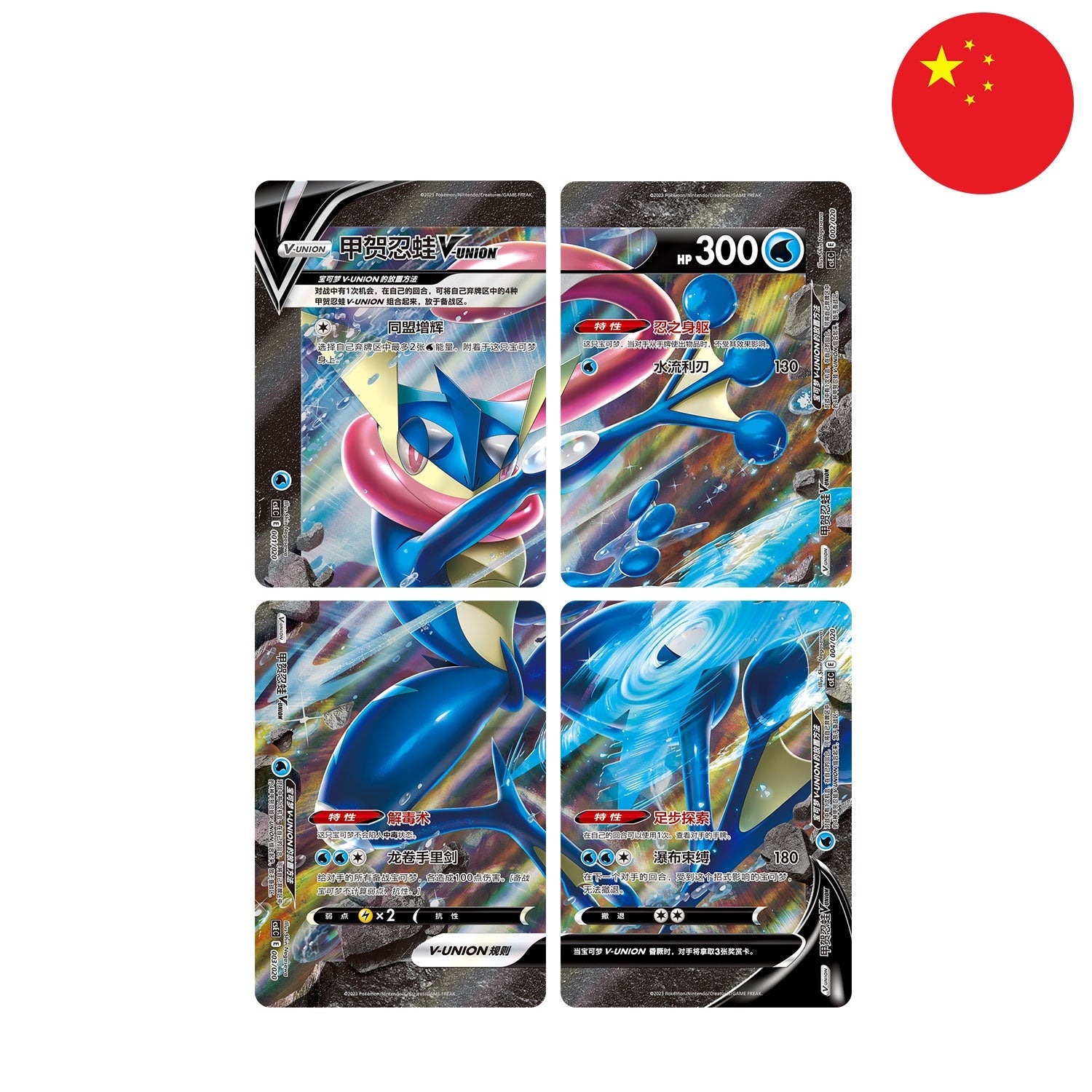 Pokémon Box – V-Union Amphinobi avec classeur (CSE1)