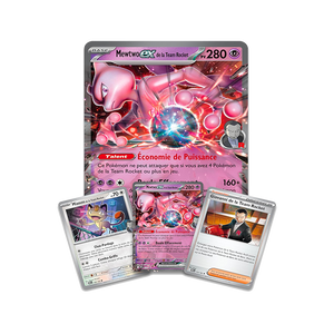 Pokémon – Coffret Mewtwo ex de la Team Rocket – FR